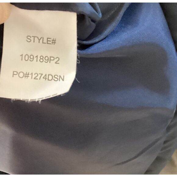 U.S. Polo ASSN Vest Men's Medium XL Blue Sleeveless Bomber Red Pony - Picture 6 of 7